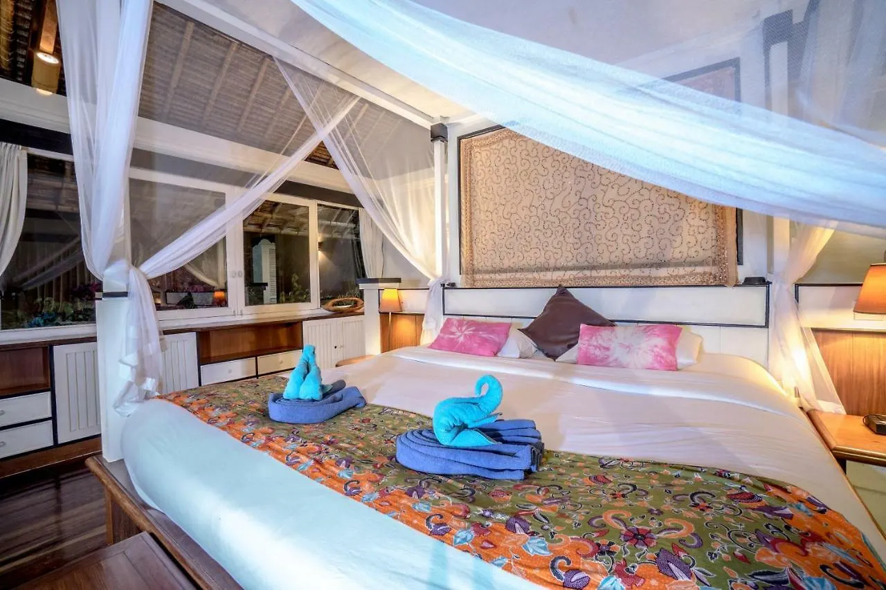 *** Maison d'hôtes Gajah Biru Bungalows Ubud Indonésie