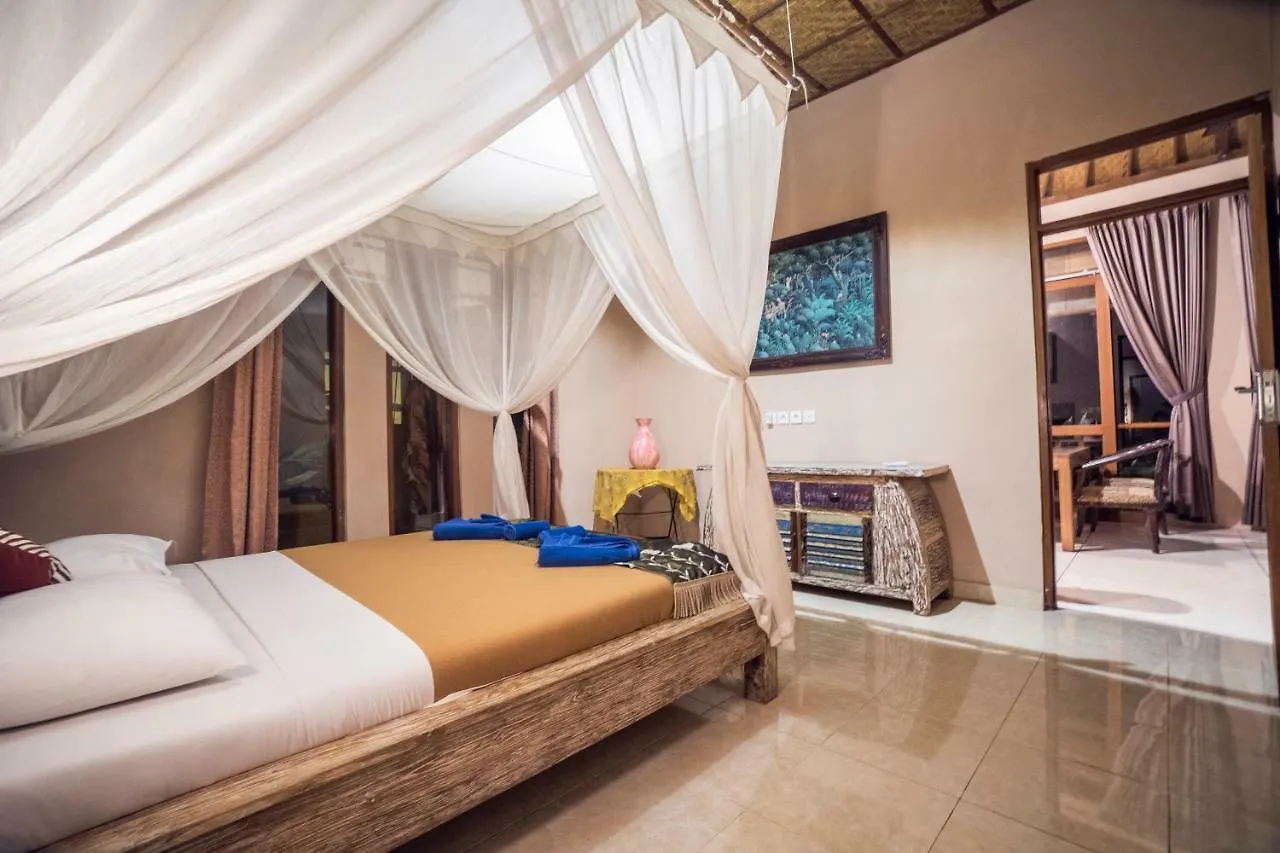 *** Guest house Gajah Biru Bungalows Ubud  Indonesia
